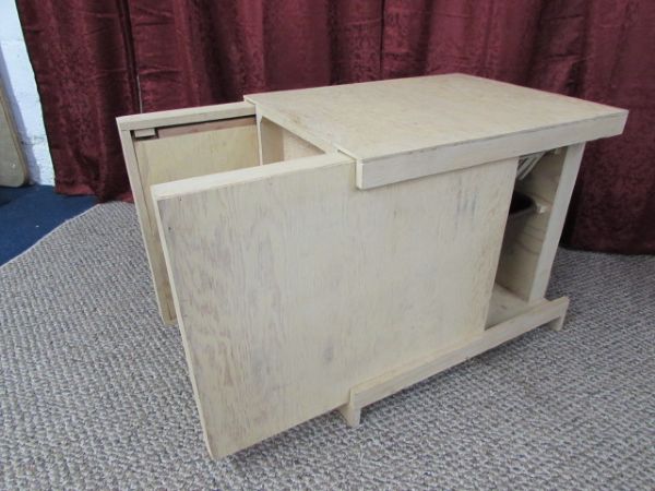 DRY CAMPING STORAGE & TABLE/UTILITY BOXES