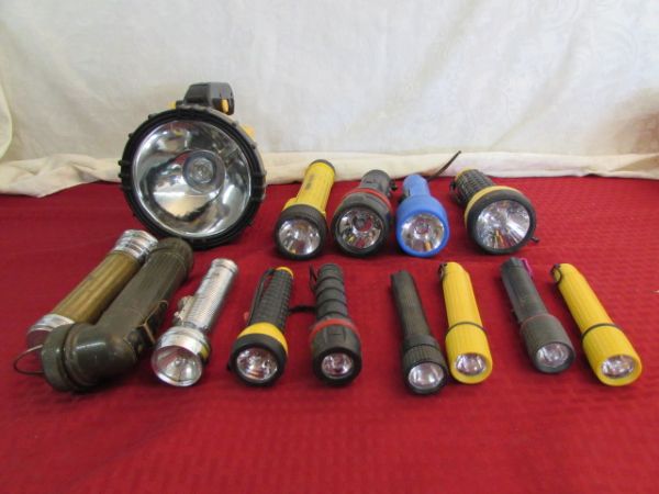 FLASHLIGHT LOT - LET THERE BE LIGHTS!