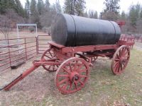 HORSE DRAWN TANKER WAGON ** THERE IS A RESERVE ON THIS ITEM **