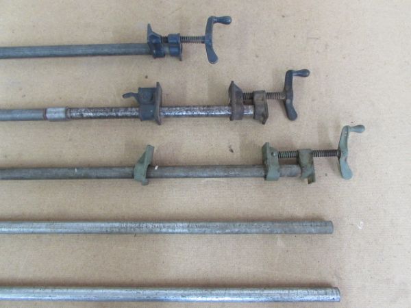 PIPECLAMPS WITH EXTENSION BARS