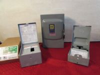 METAL EXTERIOR ELECTRICAL BOXES - ALL UNUSED