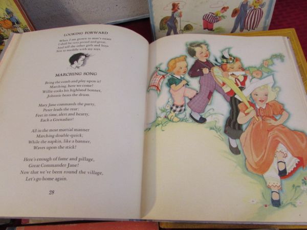 LARGE & WONDERFUL COLLECTION OF ANTIQUE & VINTAGE CHILDREN'S BOOKS