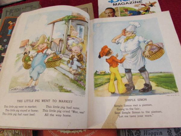 LARGE & WONDERFUL COLLECTION OF ANTIQUE & VINTAGE CHILDREN'S BOOKS