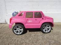 PINK BARBIE CADILLAC ESCALADE  SEATS UP TO 2 TOTS