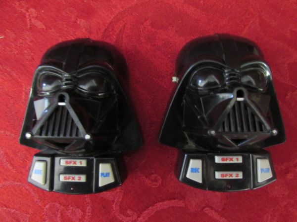 COLLECTIBLE STAR WAR TOYS - WALKIE TALKIES, MARBLES, MINIATURES & MORE