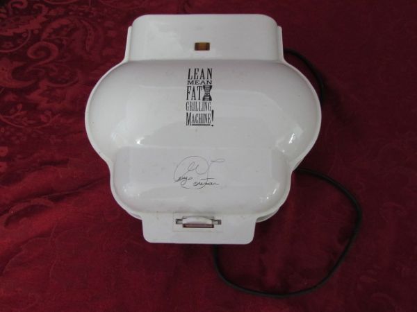 SMALL APPLIANCE LOT -  GEORGE FOREMAN GRILL, CHOPSTER & MORE