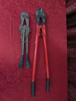 TWO  BOLT CUTTERS, ONE VINTAGE