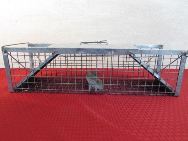 LIVE TRAP FOR SMALL ANIMALS BY HAVAHART