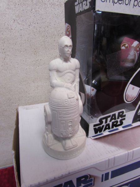 STAR WARS COLLECTIBLES -  MOLD MAKER, CLASSIC BATTLES GAME & MORE