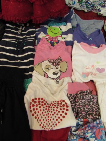 GIRL'S 3 & 4T CLOTHING FOR ALL SEASONS