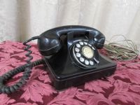 VINTAGE  RARE ROTARY DIAL TELEPHONE