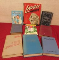 1945 LAUGH PARADE & 7 MORE VINTAGE BOOKS