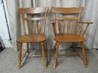 MAPLE CAPTAINS CHAIR & SIDE CHAIR