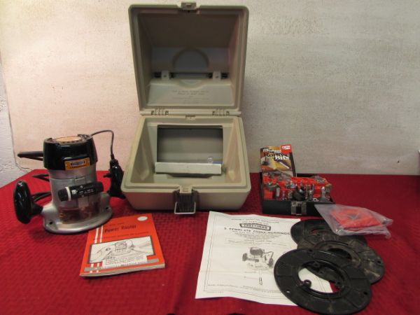 SEARS CRAFTSMAN COMMERCIAL ROUTER