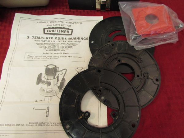 SEARS CRAFTSMAN COMMERCIAL ROUTER