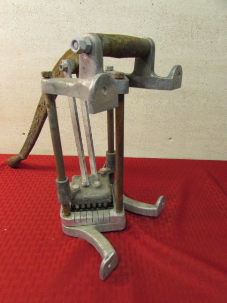 VINTAGE KING FRENCH FRY CUTTER