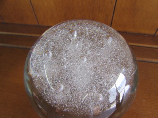 STARDUST BURST PAPERWEIGHT BY ROSENTHAL 