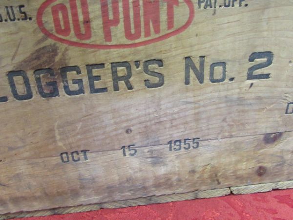 A DYNAMITE LOT WITH VINTAGE WOODEN BOXES,  VINTAGE CIGAR BOXES & A BABY RUTH BOX.