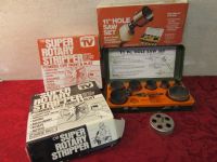 HOLE SAW SET & TWO ROTARY STRIPPERS