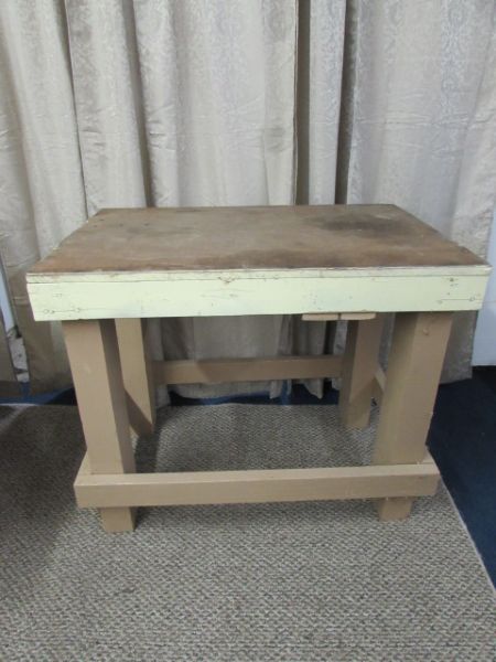 SMALL SHOP WORK TABLE