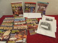 WOOD MAGAZINES & SEVERAL NICE WOOD WORKING PATTERNS