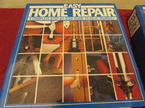TWO EASY HOME REPAIR NOTEBOOKS