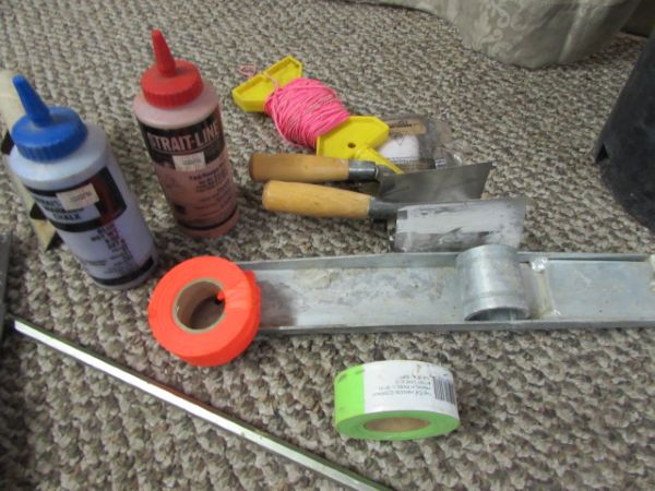 MILWAUKEE 1/2 DRILL, PAINT GUN AND PAINTING SUPPLIES