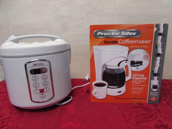AROMA MULTI-COOKER, PROCTOR SILEX COFFEE MAKER