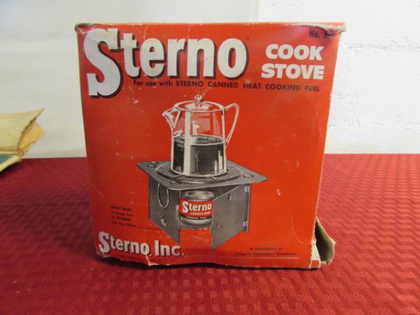 COLEMAN, STANLEY & STERNO CAMPING GEAR