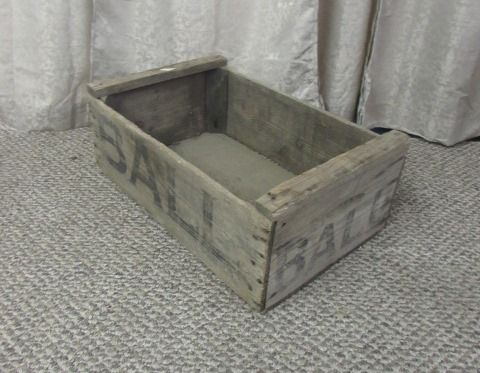 TWO OLD WOODEN CRATES: HEINZ 57 & BALI