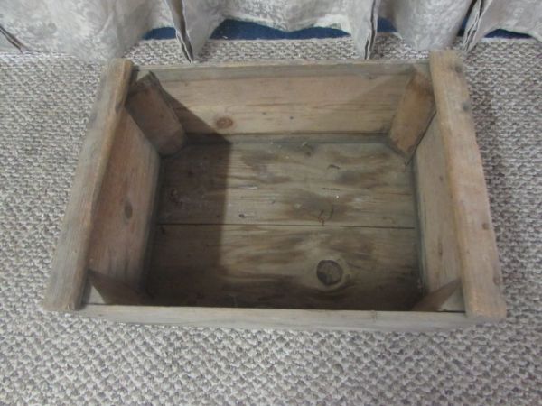 MODOC ORCHARD CO. WOODEN CRATE
