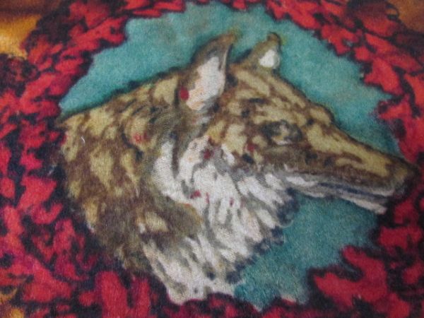 ANTIQUE CHASE CARRIAGE ROBE/SLEIGH BLANKET
