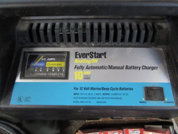 AUTOMOTIVE VARIETY - BATTERY CHARGER, STAR WRENCHES AND MORE!
