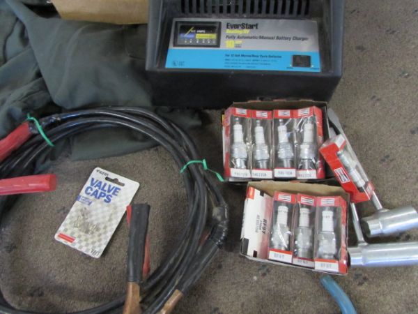 AUTOMOTIVE VARIETY - BATTERY CHARGER, STAR WRENCHES AND MORE!