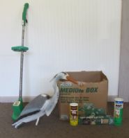 WEED LATER TRIMMER, GARDEN CARE ITEMS,  HERON & POTABLE WATER HOSE