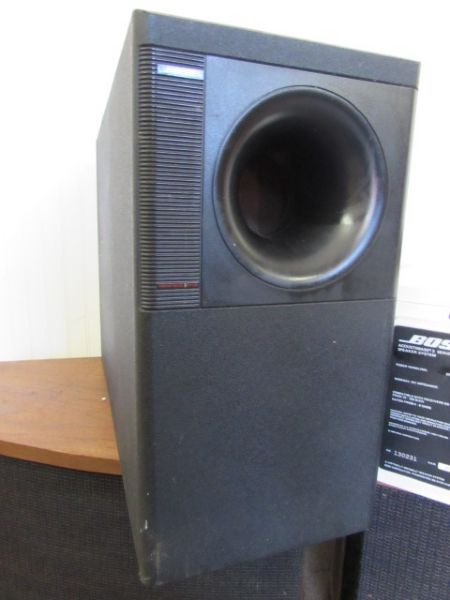 BOSE SPEAKERS AND BOSE BASS UNIT