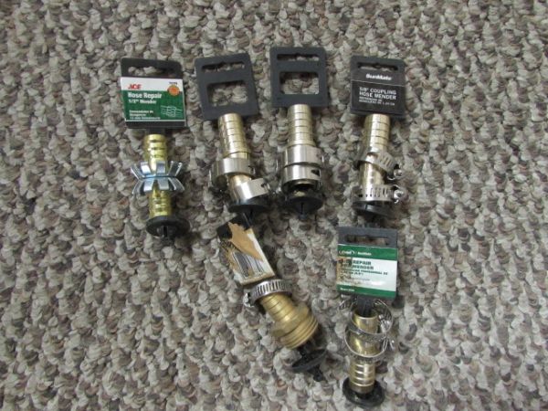 SPRINKLERS, HOSE CONNECTORS, BRASS FAUCETS & MORE.