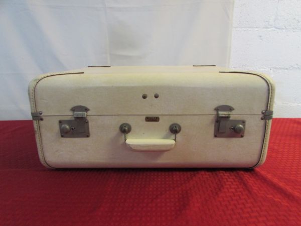  TWO VINTAGE  VOGUE SUITCASES FROM THEIR CUSTOM MADE LINE