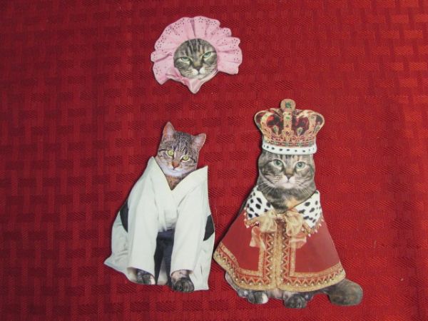 SCOTTISH LOLOMOND CERAMIC CAT FIGURINES & MORE