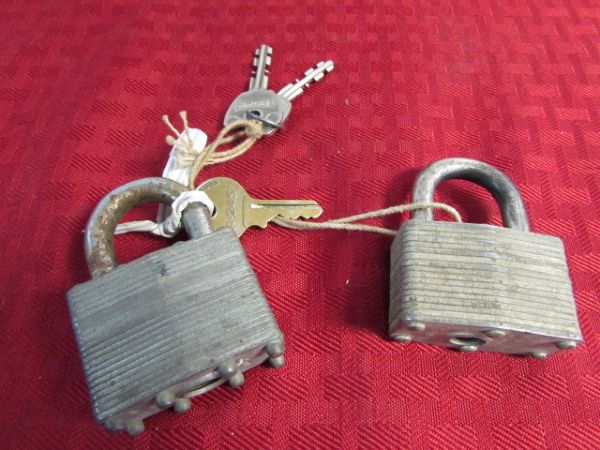 ANTIQUE PAD LOCK, DISAPPEARING NICKEL TRICK & MUCH MORE