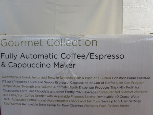 LIKE NEW COFFEE/ESPRESSO/   CAPPUCCINO MAKER