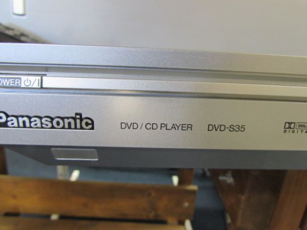 SAMSUNG 42 TV, PANOSONIC DVD PLAYER & DVD'S