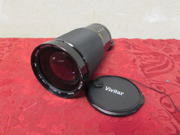 VIVITAR 28-200mm ZOOM LENSE