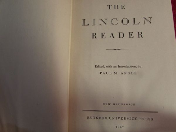 VINTAGE ABRAHAM LINCOLN BOOKS & MORE