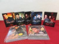 DVD COLLECTION 5 SEASONS OF "ANGEL" & 2 VOLUMES OF CASEFILES