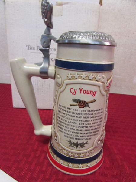 THE BRADFORD MUSEUM TANKARD - CY YOUNG