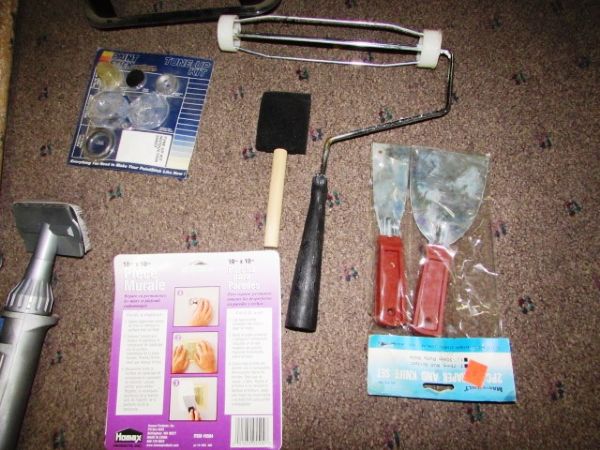 PAINTING SUPPLIES - PAINT STICK, ROLLERS, & SPECIALTY TOOLS