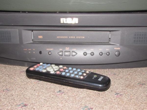 RCA COLOR TV/VCR COMBO