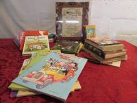 HUGE COLLECTION OF KIDS VINTAGE STORY BOOKS= INCLUDING LITTLE GOLDEN BOOKS