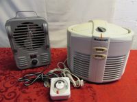 TABLETOP AIR CLEANER & UTILITY SPACE HEATER